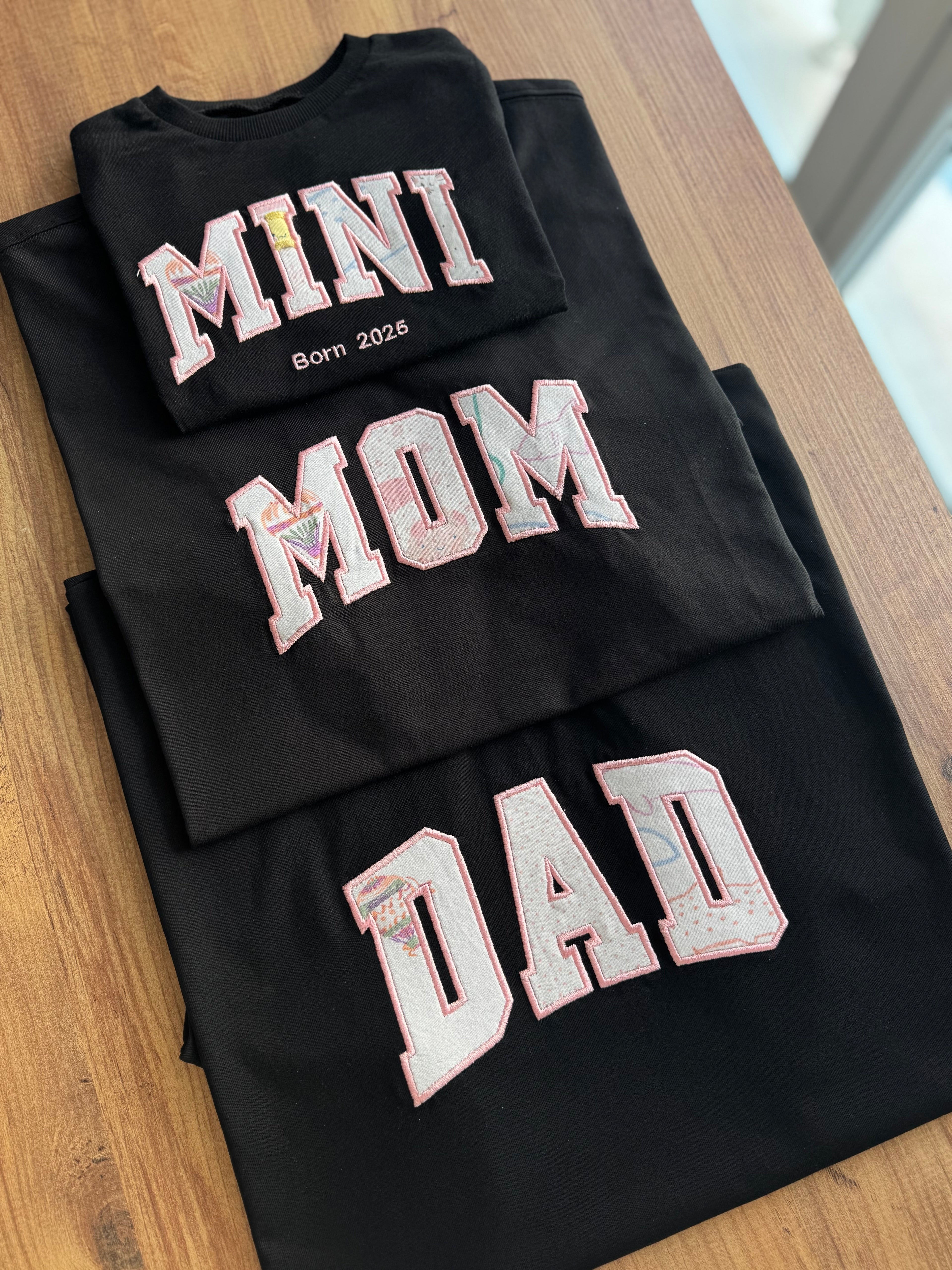 Mama & Papa & Mini Sweatshirt Familien-Set
